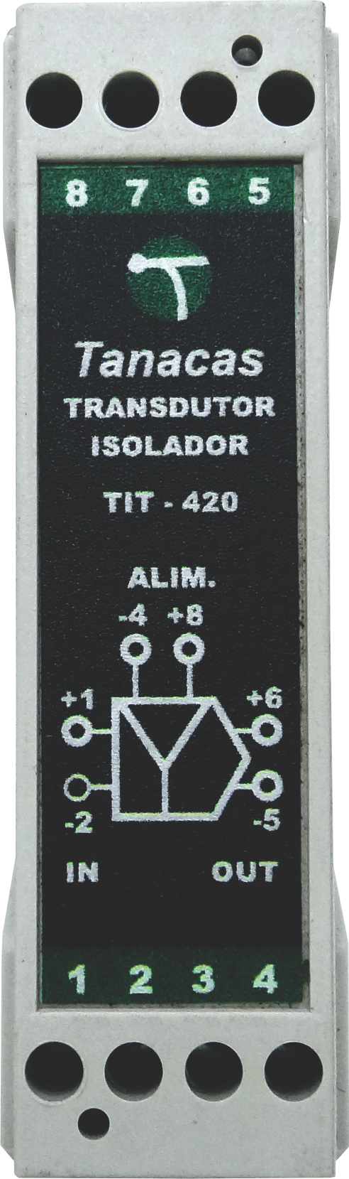 Transdutor de Corrente ou Tensão com Isolamento Galvânico Tanacas
