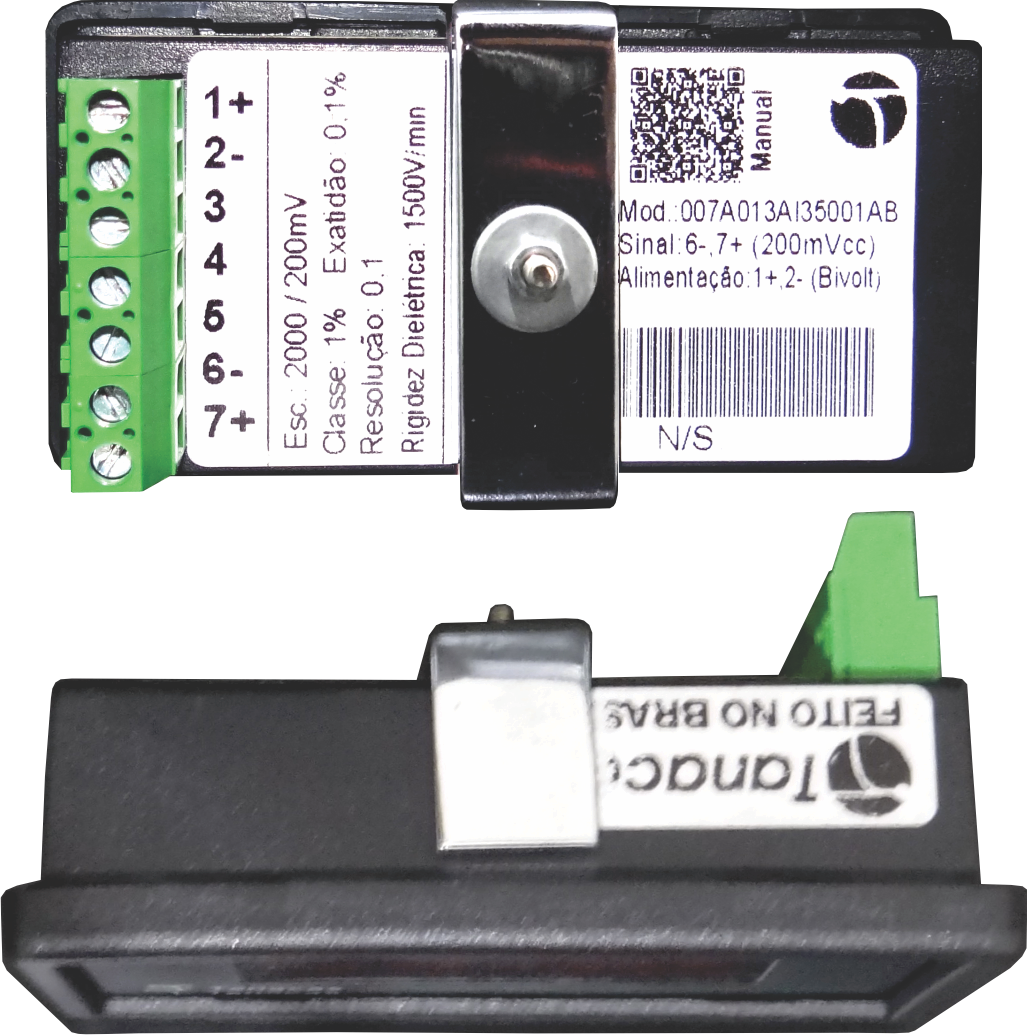 Indicador Digital Tanacas, Voltímetro Digital, Amperímetro Digital