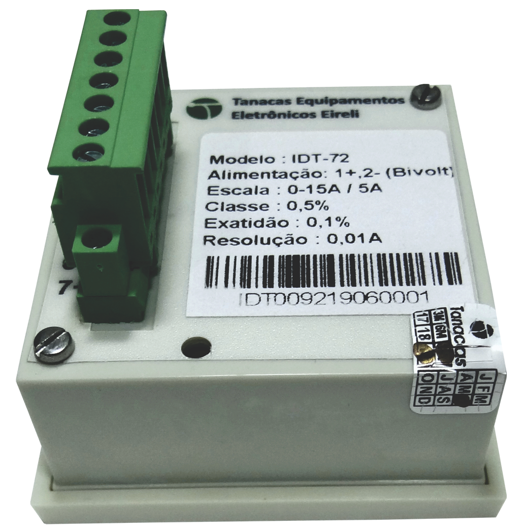 Indicador Digital Tanacas, Voltímetro Digital, Amperímetro Digital