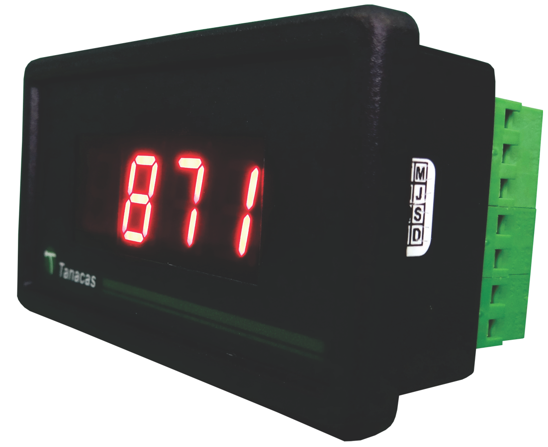 Indicador Digital Tanacas, Voltímetro Digital, Amperímetro Digital